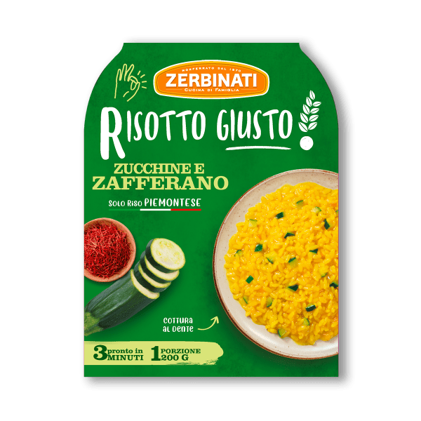 Risotto Zucchine e Zafferano – 200g