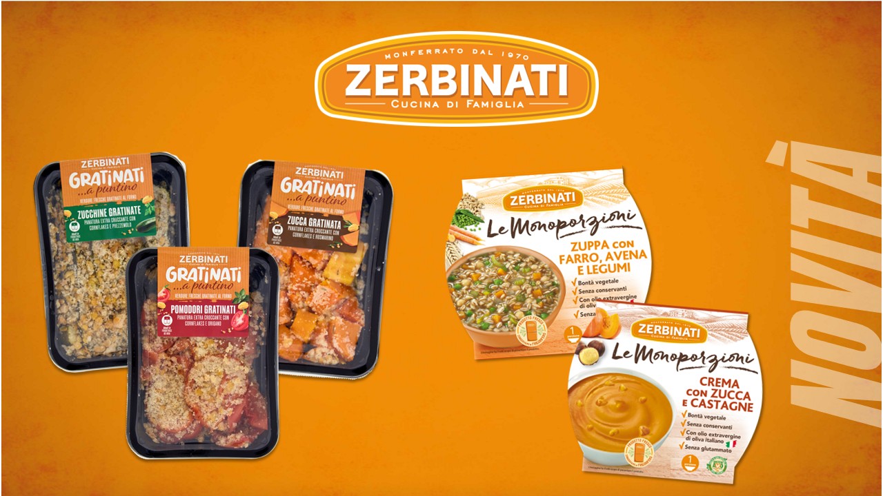 Dal menù delle feste al comfort food invernale: Zerbinati porta in tavola le sue nuove ricette pronte gustose, sane e veloci.