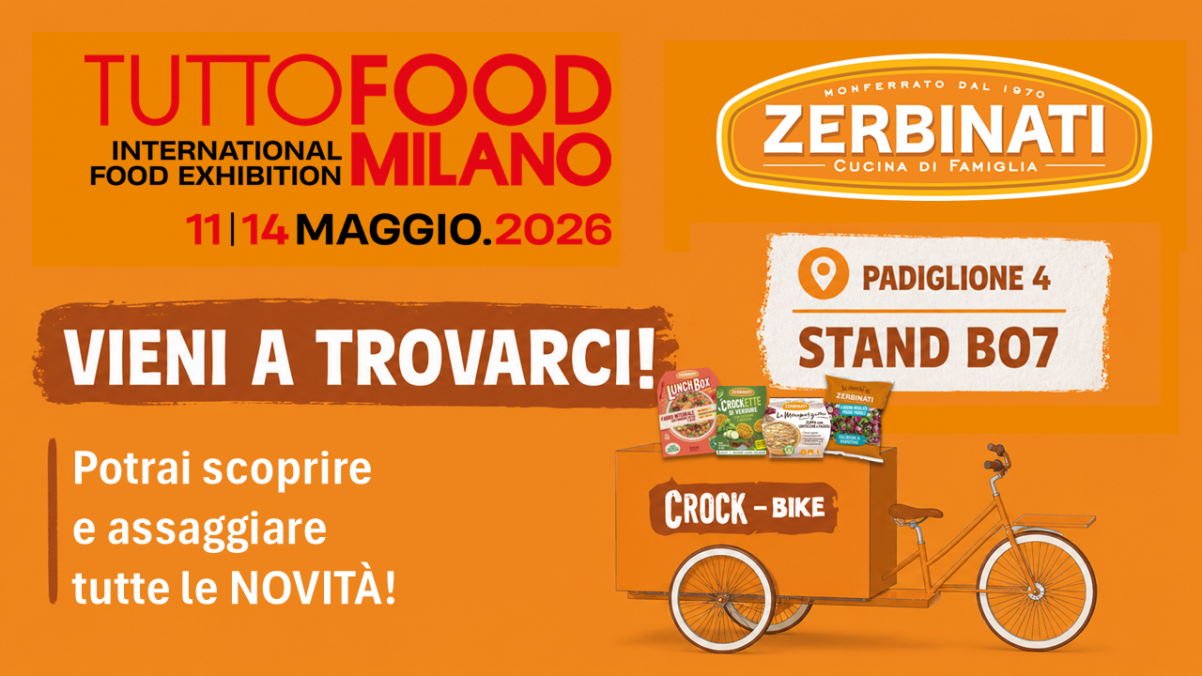 Zerbinati risponde ai nuovi trend di consumo presentando a Tuttofood 2026 l’ampliamento della linea Lunch Box